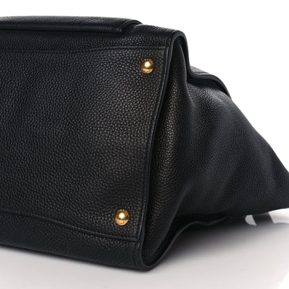 Prada Vitello Daino Shopping Tote Black 8 of 8