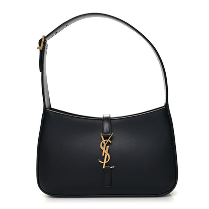 Saint Laurent Smooth Calfskin Le 5 A 7 Hobo Black 1 of 11