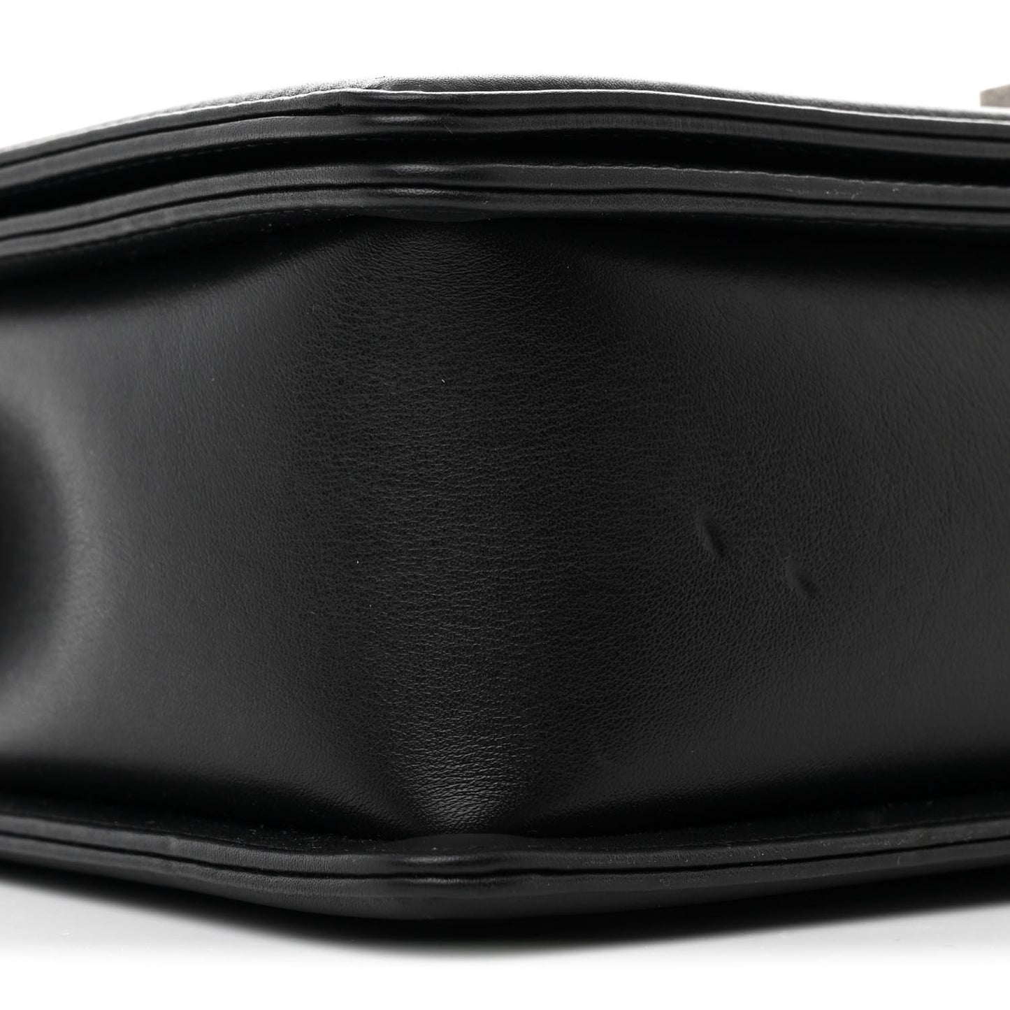 Calfskin Embossed New Medium Cordoba Boy Flap Dark Grey