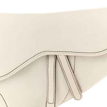 Christian Dior Calfskin Saddle Bag White 8 of 10
