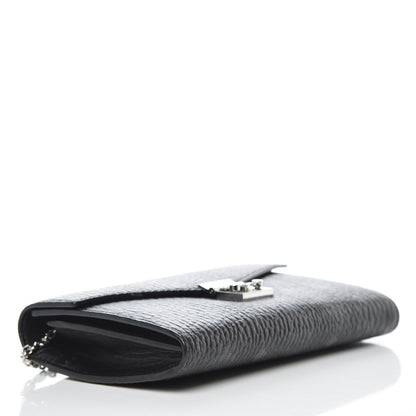 MCM Visetos Patricia Continental Crossbody Wallet Black 4 of 10