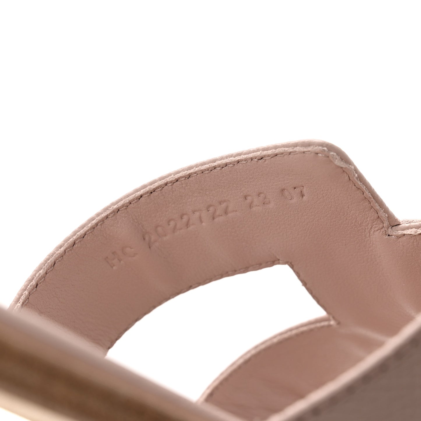 Epsom Oran Sandals 41 Rose Porcelaine