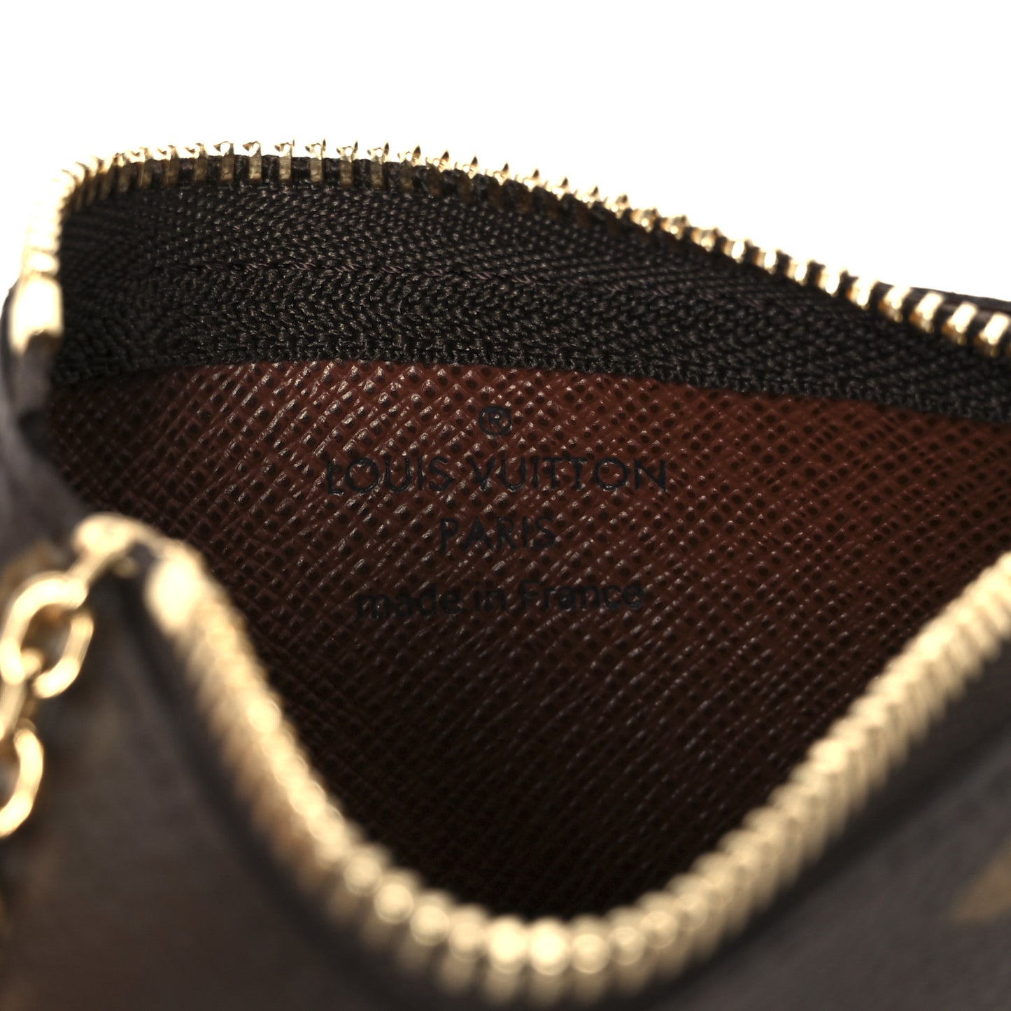 Monogram Key Pouch