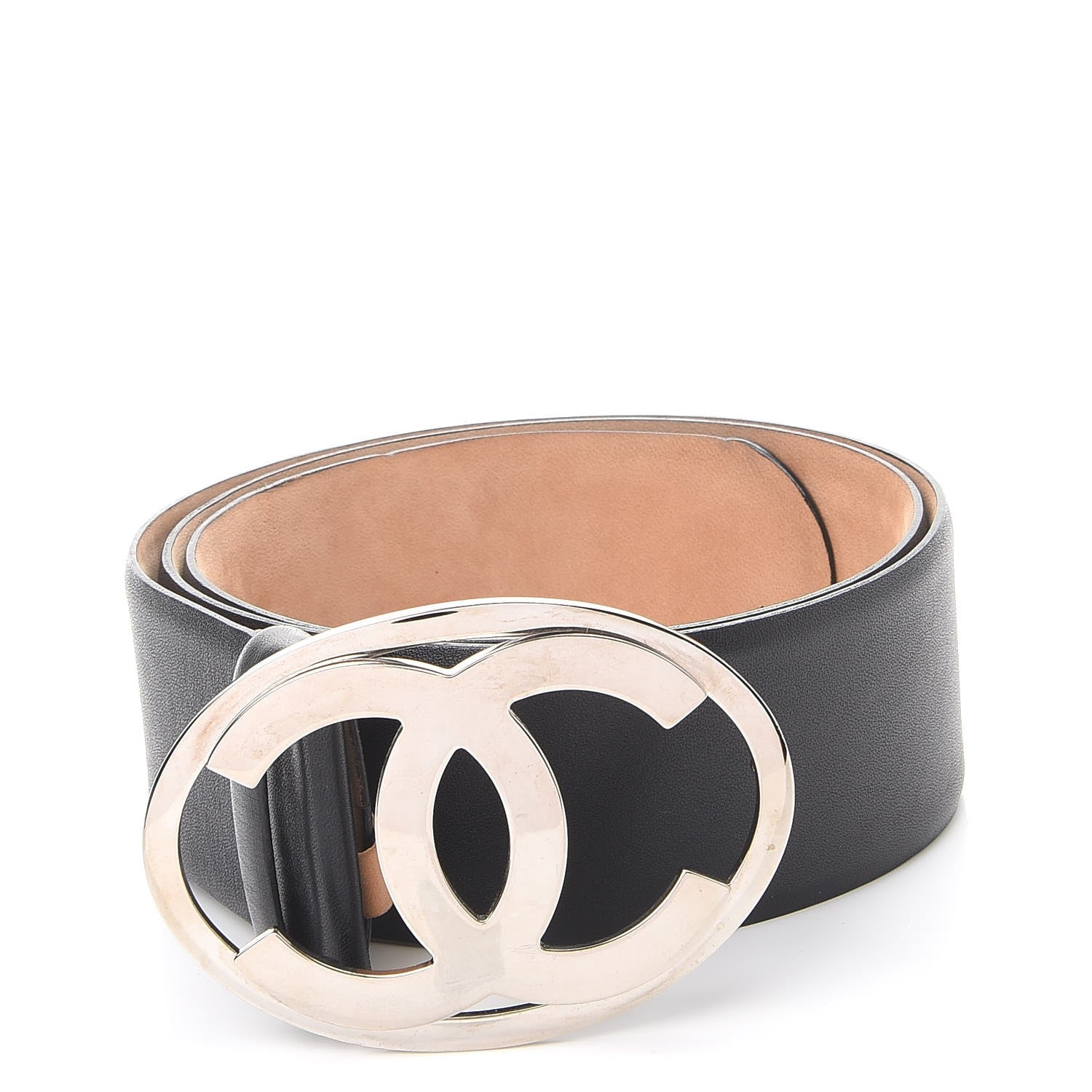 Chanel Calfskin CC Belt 85 34 Black 1 of 9