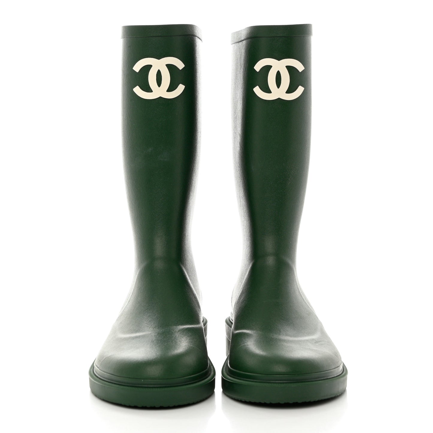 Caoutchouk CC High Boots 39 Dark Green