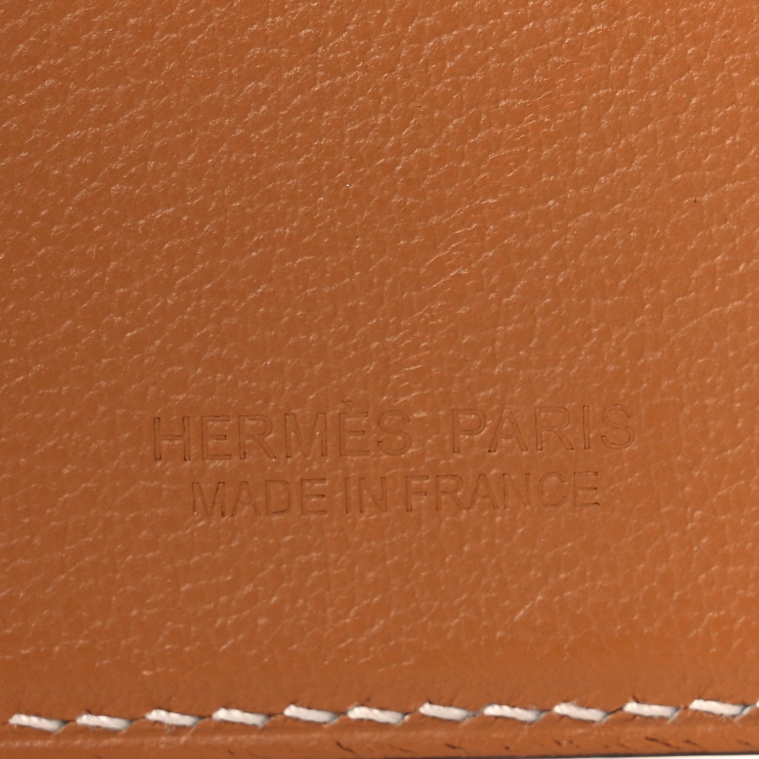 Hermes Swift Stitched Cheval MagSafe Card Holder Gold 5 of 7