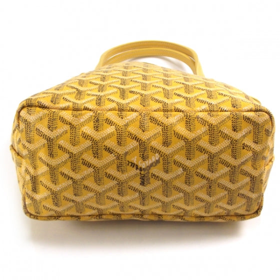 Goyard St. Louis Junior PM Jr Tote Yellow 4 of 11