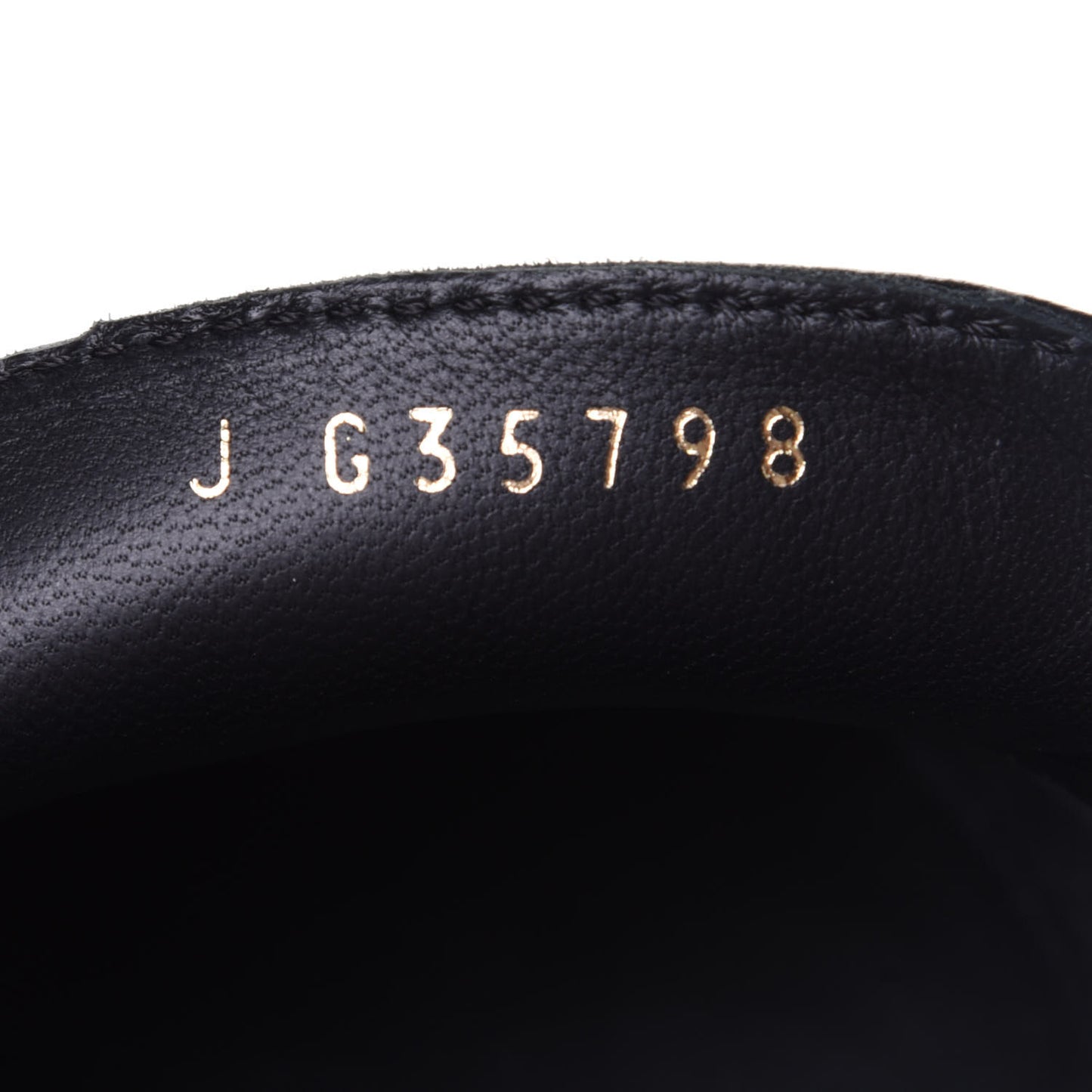 Calfskin Pearl CC Mules 37 Black