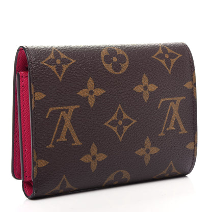 Louis Vuitton Monogram 2020 Christmas Animation Roller Coaster Victorine Wallet Pivoine 3 of 9