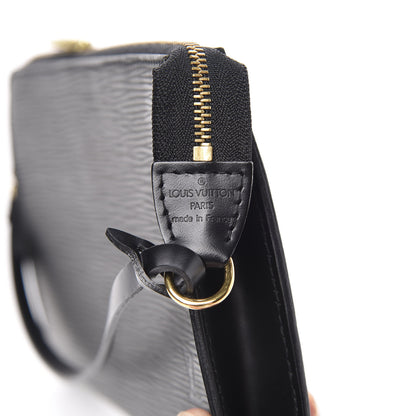 Louis Vuitton Epi Pochette Accessories 24 Black 6 of 11