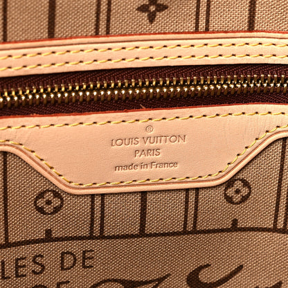 Louis Vuitton Monogram Neverfull MM 6 of 9