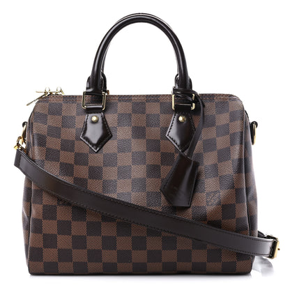 Louis Vuitton Damier Ebene Speedy Bandouliere 25 1 of 15