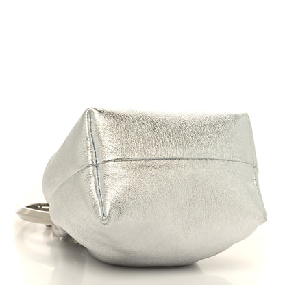 Jimmy Choo Metallic Nappa Micro Bon Bon Bag Silver 4 of 9