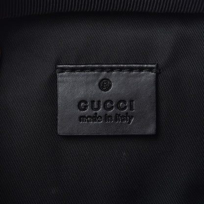 Gucci GG Supreme Monogram Web Belt Bag Black 7 of 9