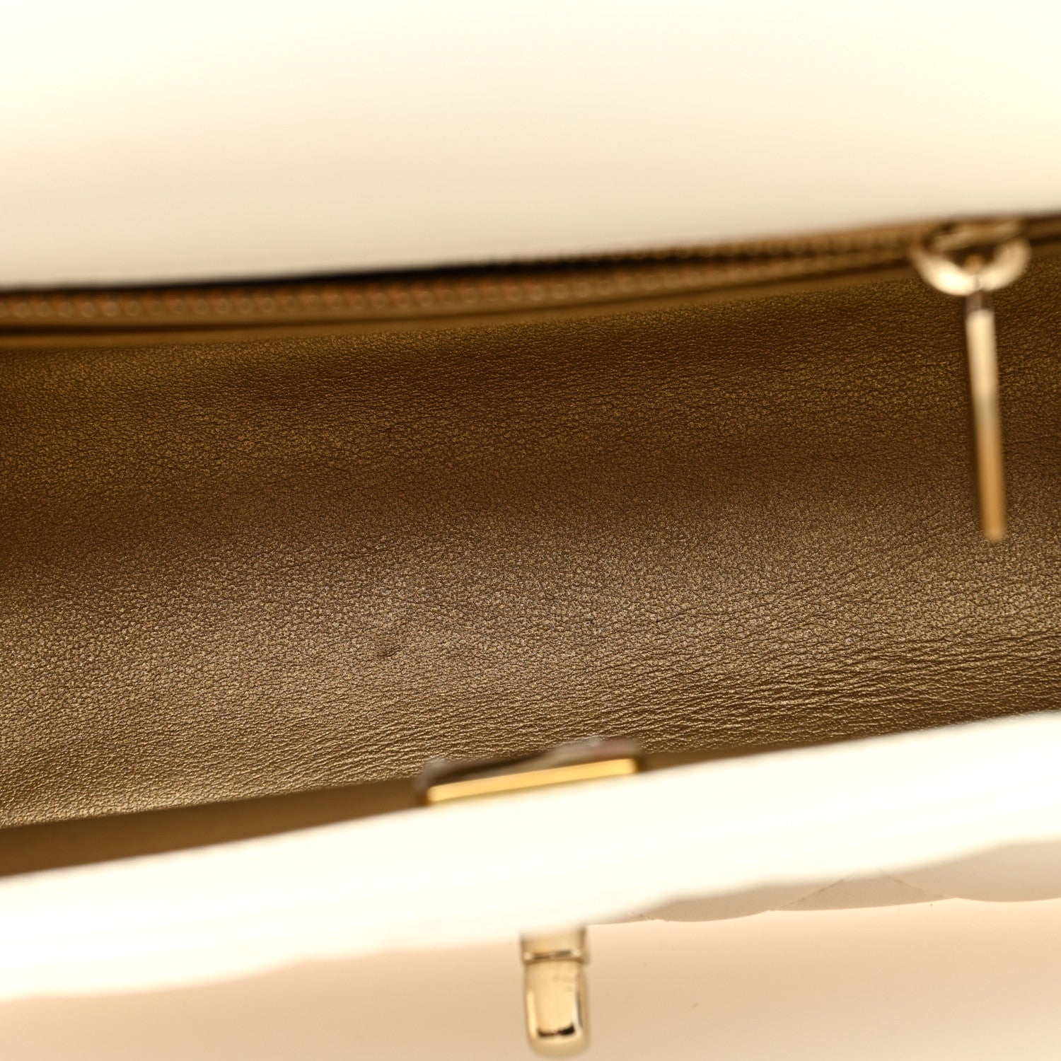 Chanel Lambskin Quilted Enamel Mini Pearl Crush Flap White 5 of 11