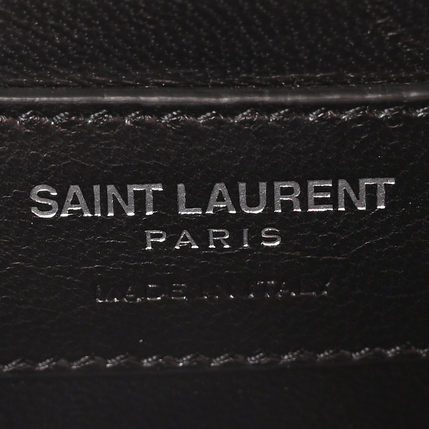 Saint Laurent Calfskin Crocodile Embossed Medium Classic Monogram Kate Tassel Satchel New Red 6 of 9