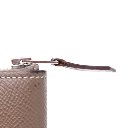 Hermes Epsom Silk'in Compact Wallet Etoupe 8 of 9