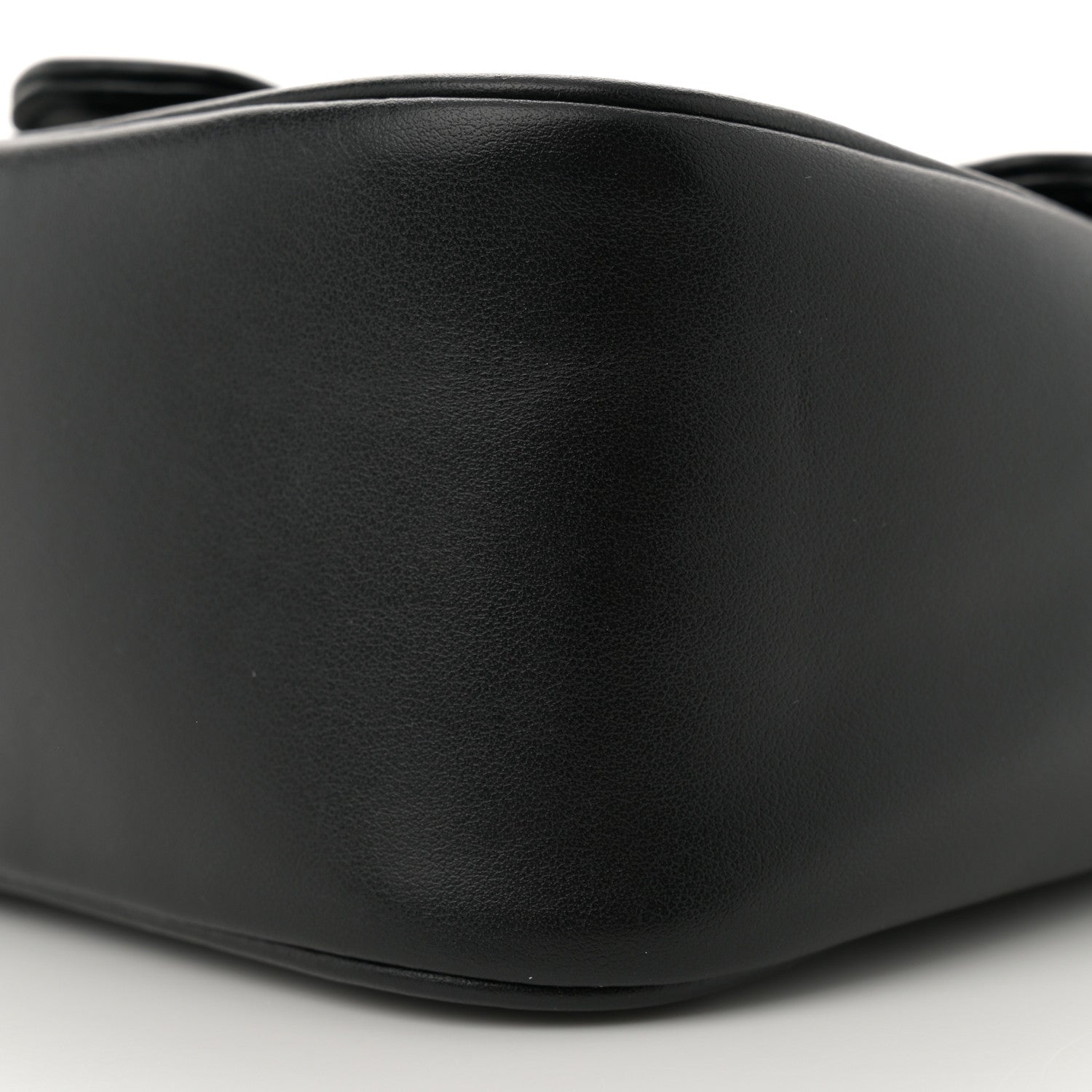 Gucci Calfskin Matelasse Monochrome Mini GG Marmont Crossbody Shoulder Bag Black 10 of 12