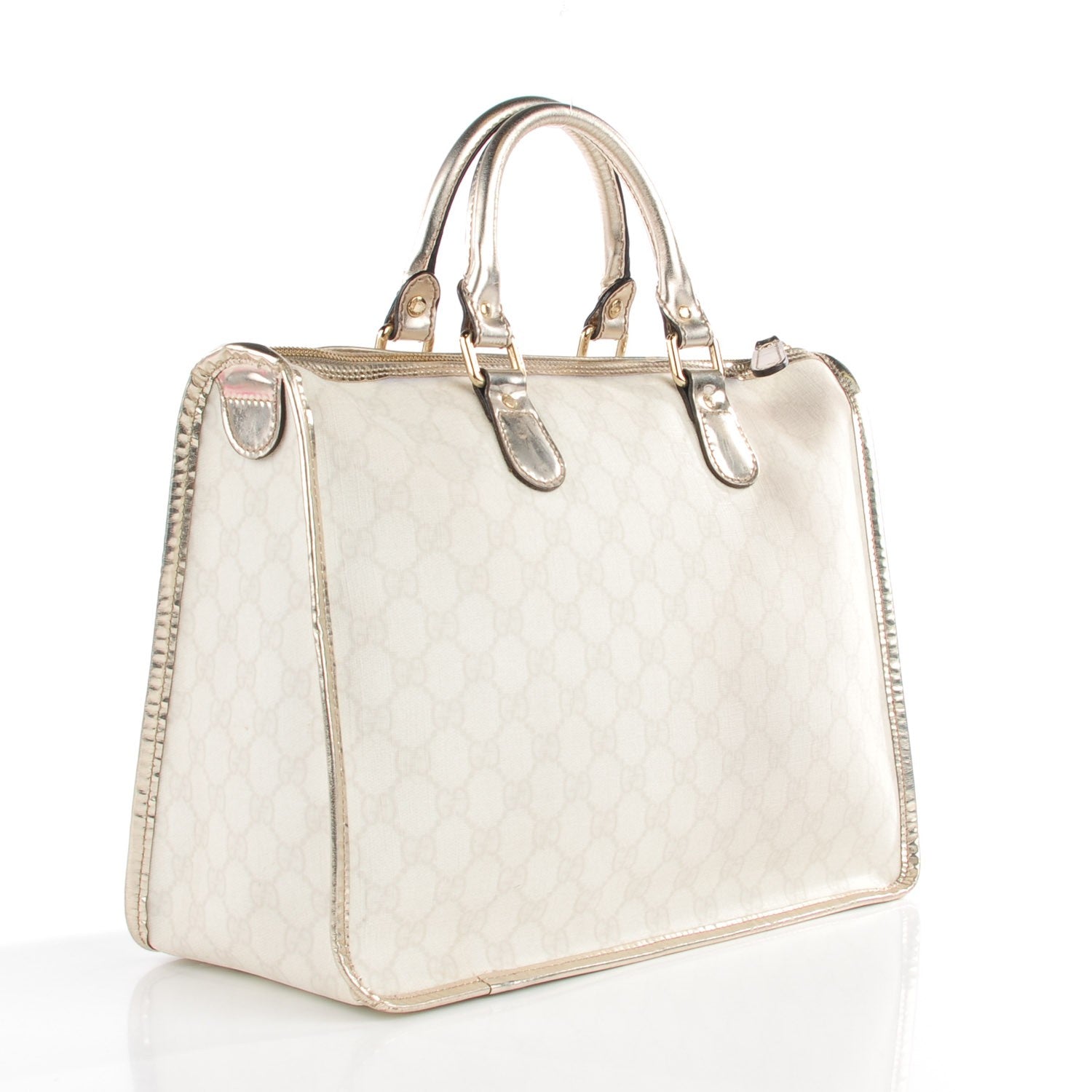 Gucci GG Plus Monogram Medium Joy Tote Bag White 3 of 8