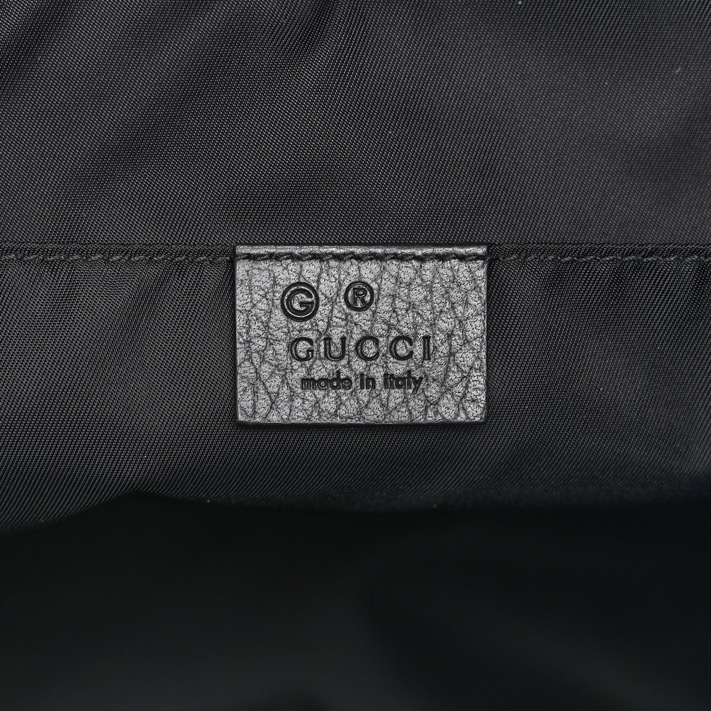 Nylon Monogram Medium Light Single Buckle Backpack Black