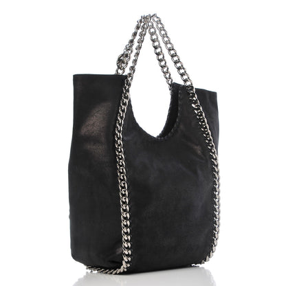 Stella McCartney Shaggy Deer Chain Falabella Tote Black 3 of 6