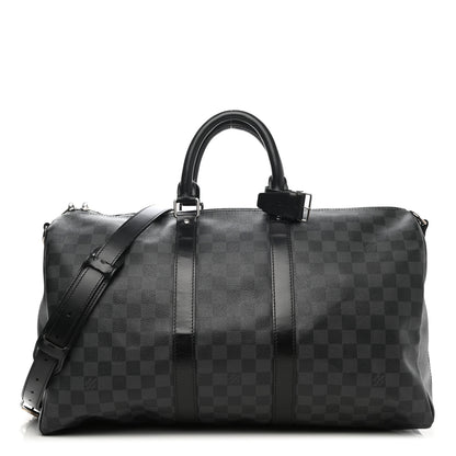 Louis Vuitton Damier Graphite Keepall Bandouliere 45 1 of 14