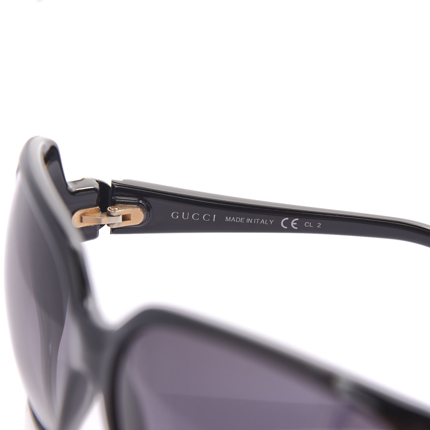 Gucci Web GG 3166/S Sunglasses Black 5 of 8