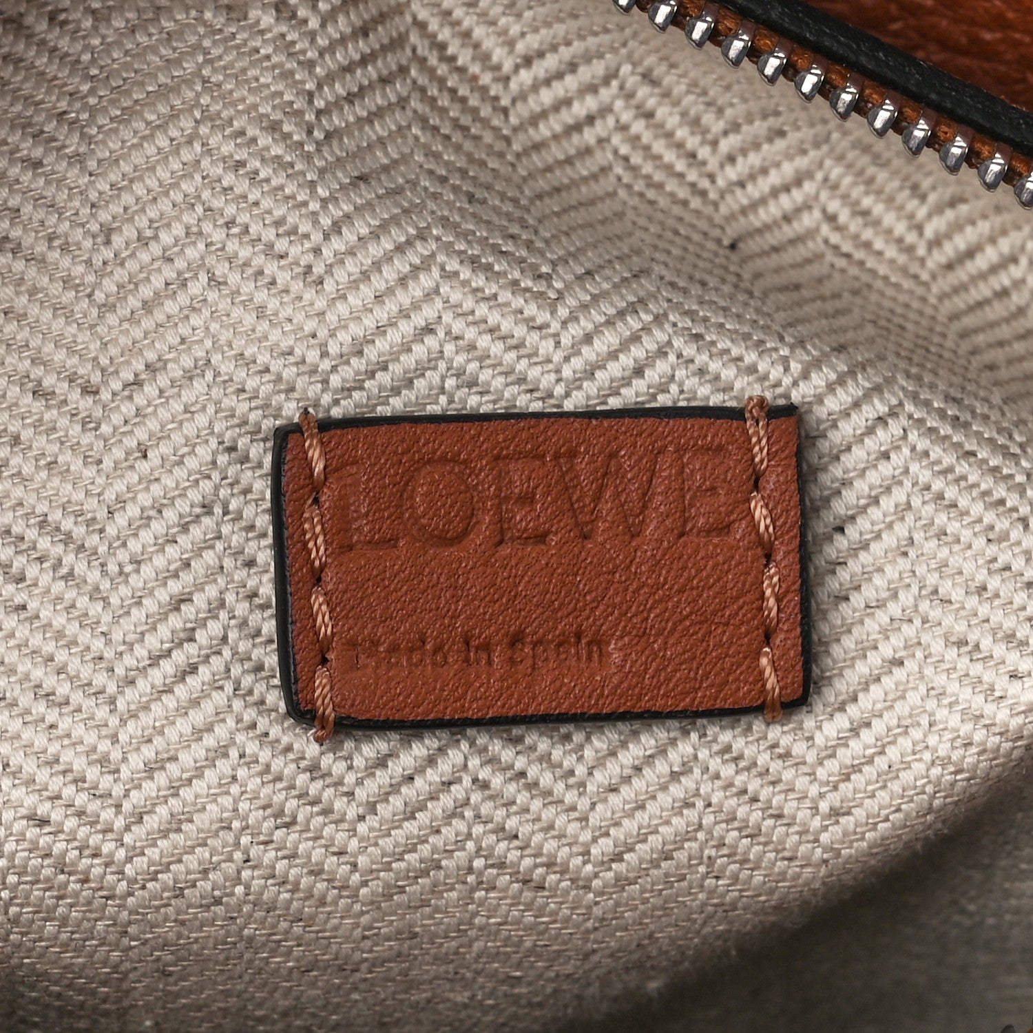Loewe Calfskin Mini Puzzle Bag Tan 6 of 11