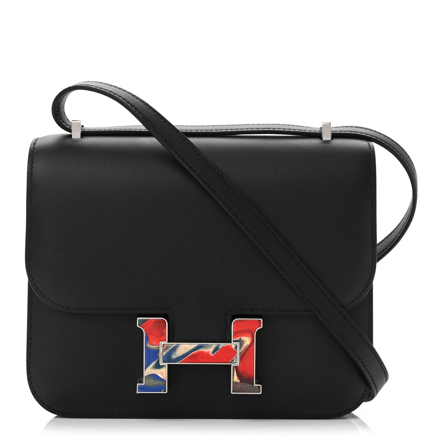 Hermes Swift Marble Constance 18 Black 1 of 10
