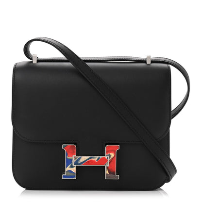 Hermes Swift Marble Constance 18 Black 1 of 10