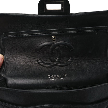 Chanel Lambskin Quilted Medium Hybrid Reissue Flap Black 12 of 14