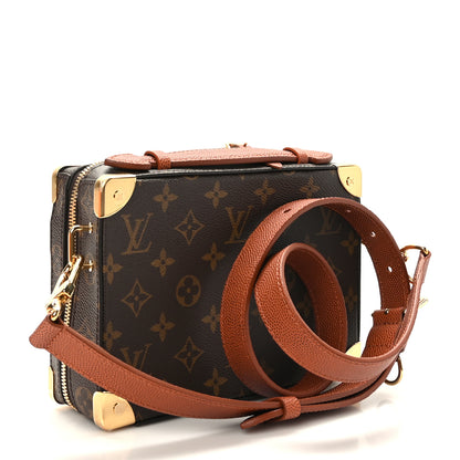 Louis Vuitton X NBA Grained Calfskin Monogram Handle Trunk Brown 3 of 9