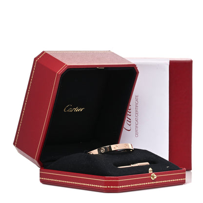Cartier 18K Pink Gold LOVE Bracelet 17 5 of 5