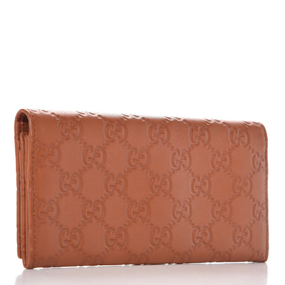 Gucci Guccissima Continental Wallet Saffron 3 of 10