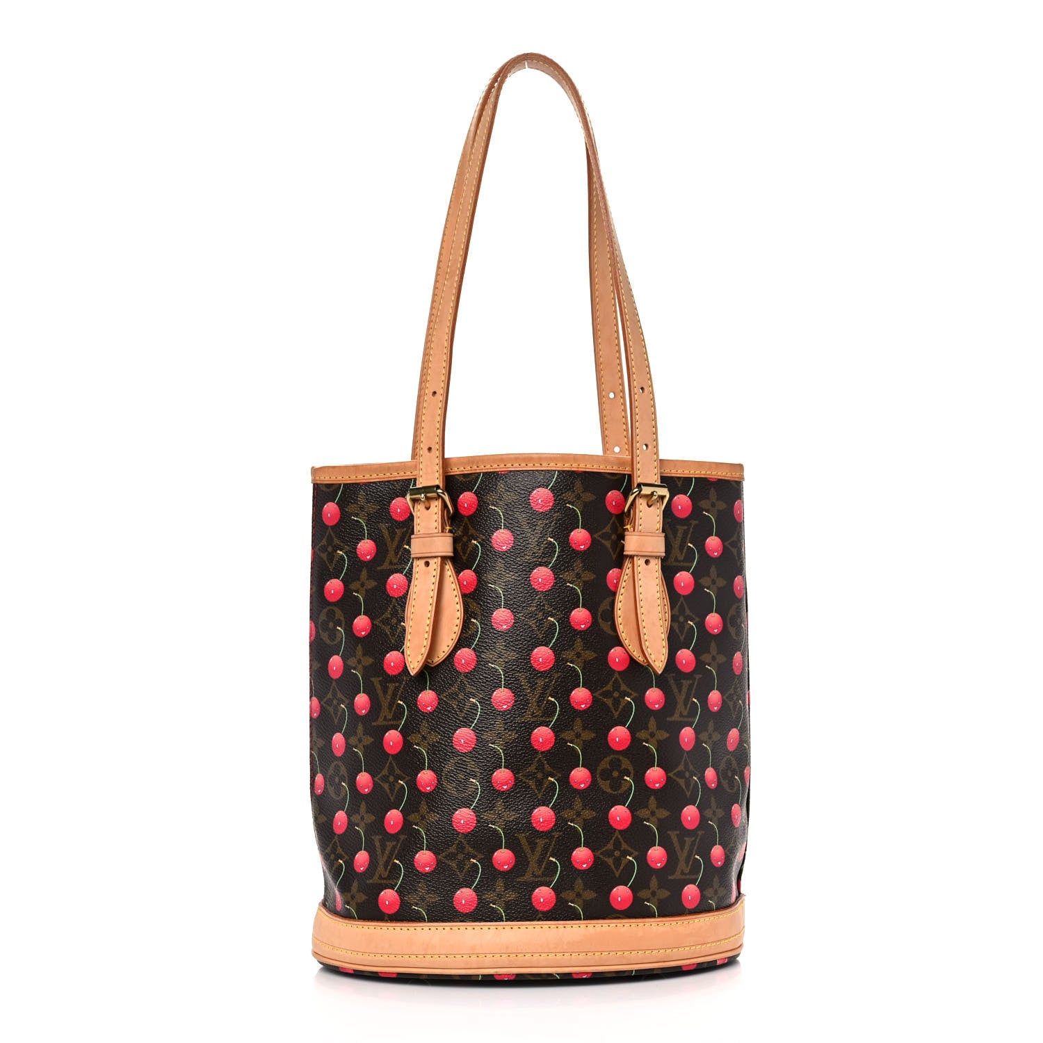 Louis Vuitton Monogram Cerises Bucket Bag 1 of 13