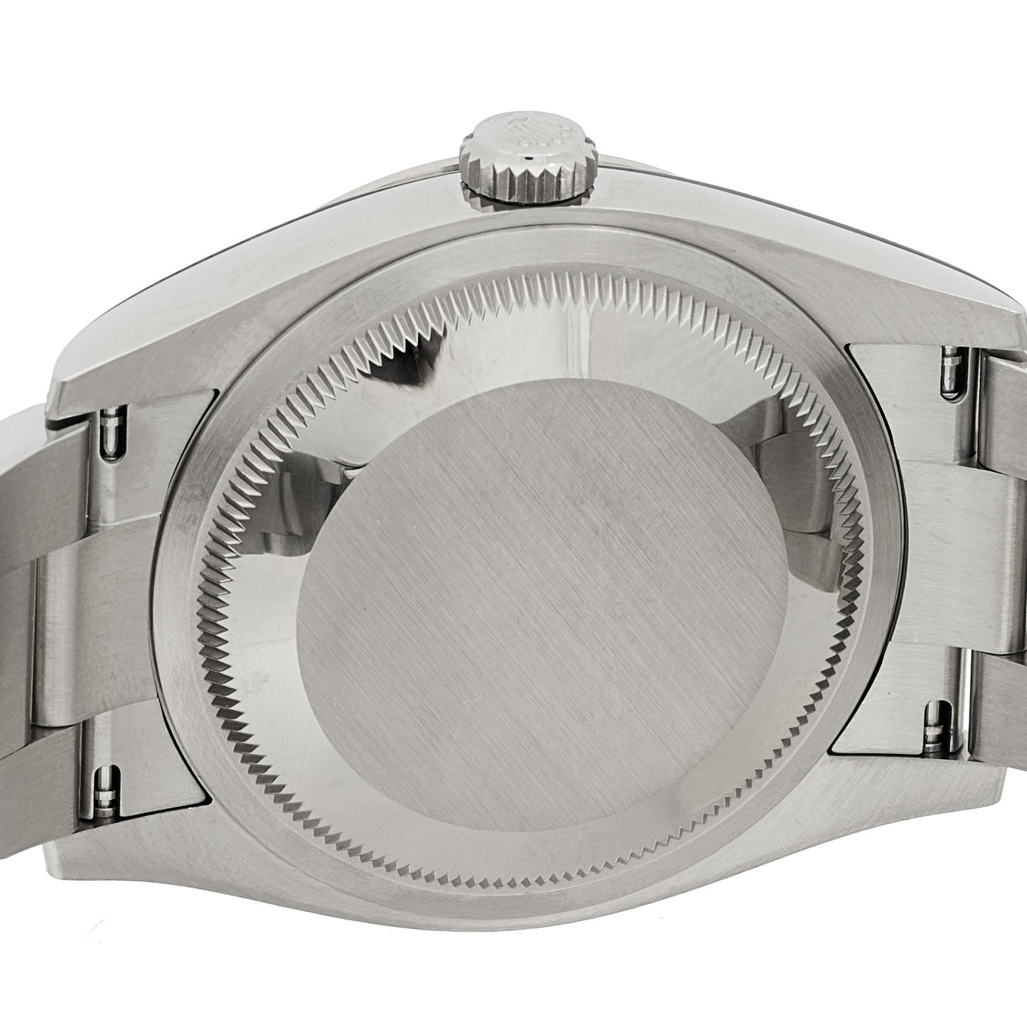 Stainless Steel 18K White Gold Diamond 36mm Oyster Perpetual Datejust Watch Black 126234