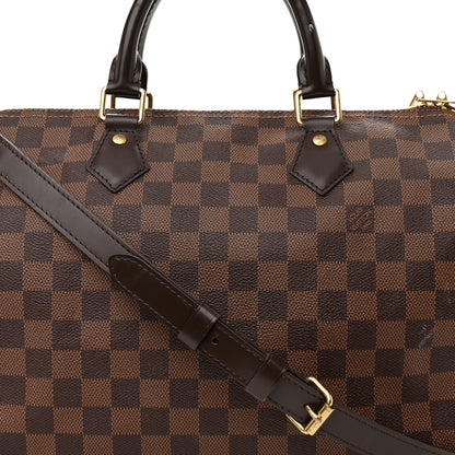 Louis Vuitton Damier Ebene Speedy Bandouliere 30 8 of 11