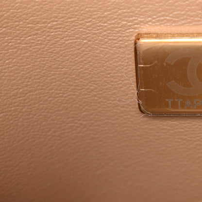 Chanel Caviar Quilted Medium Business Affinity Flap Beige 7 of 10