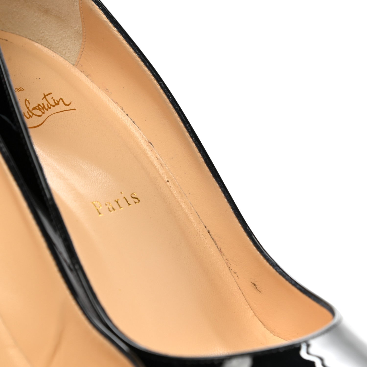 Christian Louboutin Patent Pigalle 85 Pumps 39 Black 9 of 10