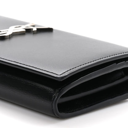Saint Laurent Smooth Calfskin Classic Monogram Cassandre Wallet Black 11 of 14