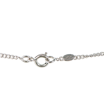Chanel Crystal Timeless CC Necklace Silver 4 of 4
