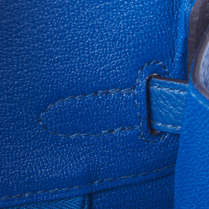 Hermes Togo Birkin 25 Bleu France 18 of 29