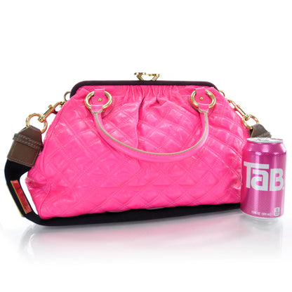 Marc Jacobs Quilted Leather Stam Fluo Pink 3 of 7