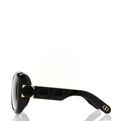 Christian Dior Acetate Cannage Lady 95.22 R21 Sunglasses Black 3 of 8