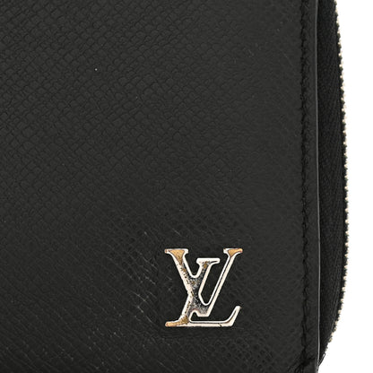 Louis Vuitton Taiga Dragonne Zippy Wallet Black 8 of 10