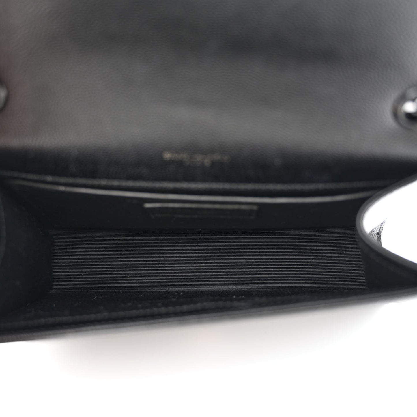 Grain De Poudre Small Monogram Monochrome Kate Satchel Black