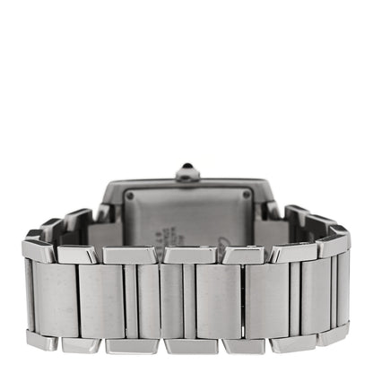 Cartier Stainless Steel 28mm Tank Francaise Automatic Watch 3 of 4