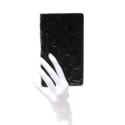 Chanel Patent Calfskin Lucky Symbols Yen Wallet Black 2 of 8