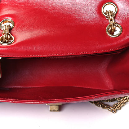 Chanel Aged Calfskin Quilted 2.55 Reissue Mini Flap Red 5 of 7
