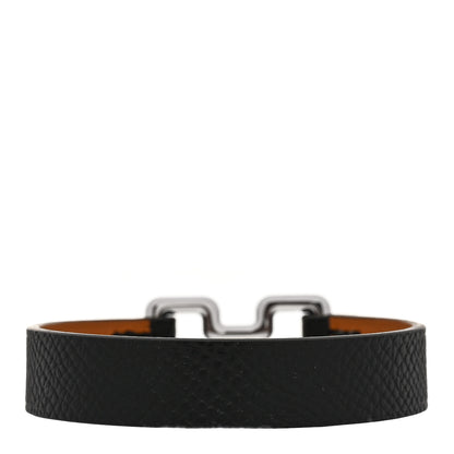 Hermes Epsom Tonight Bracelet T4 Black 2 of 5